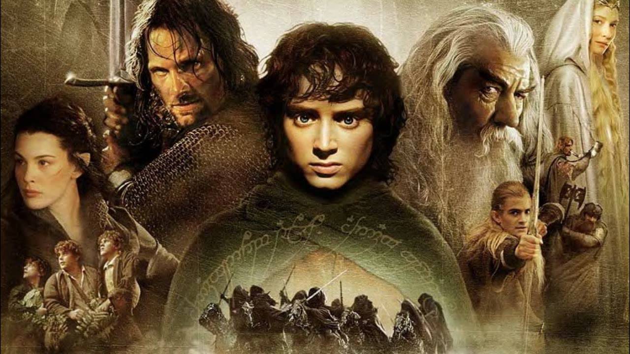 A promotional image for 'Lord of the Rings: The Fellowship of the Ring'