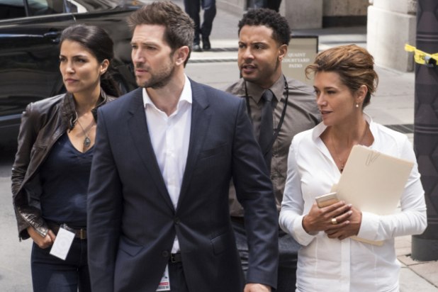The cast of CBS's Ransom 
