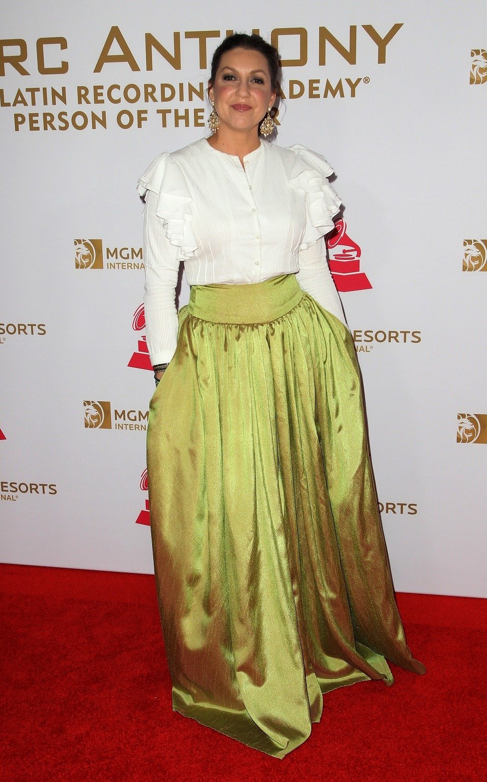 Singer Nina Pastori attends the 2016 Latin GRAMMY's Person Of The Year