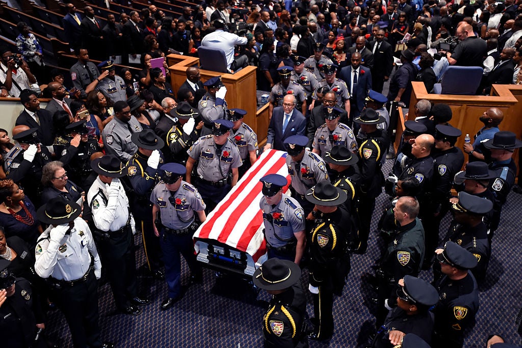 Baton Rouge police funeral