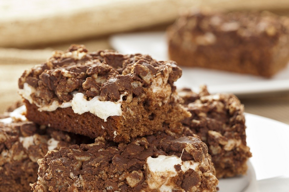 Chocolate cake bars
