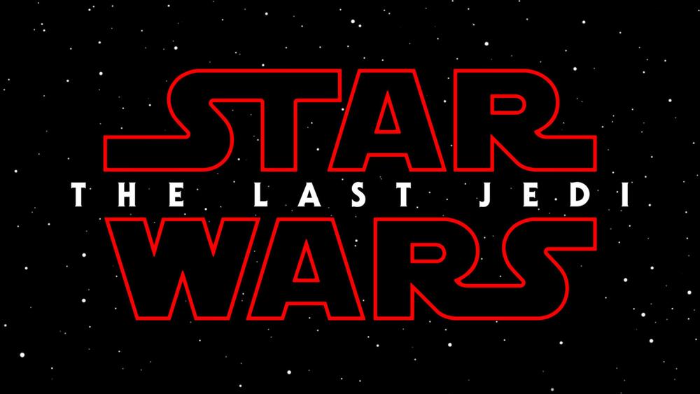 The title card for Star Wars: The Last Jedi
