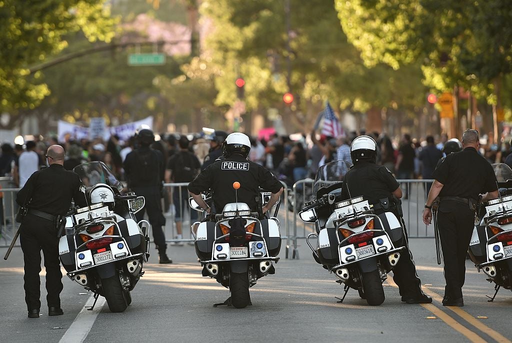 San Jose, California police officers