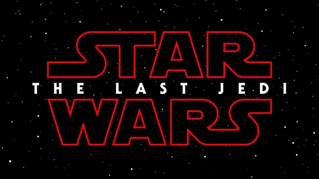 The new title logo for Star Wars: The Last Jedi