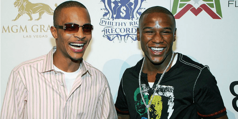 T.I. and Floyd Mayweather