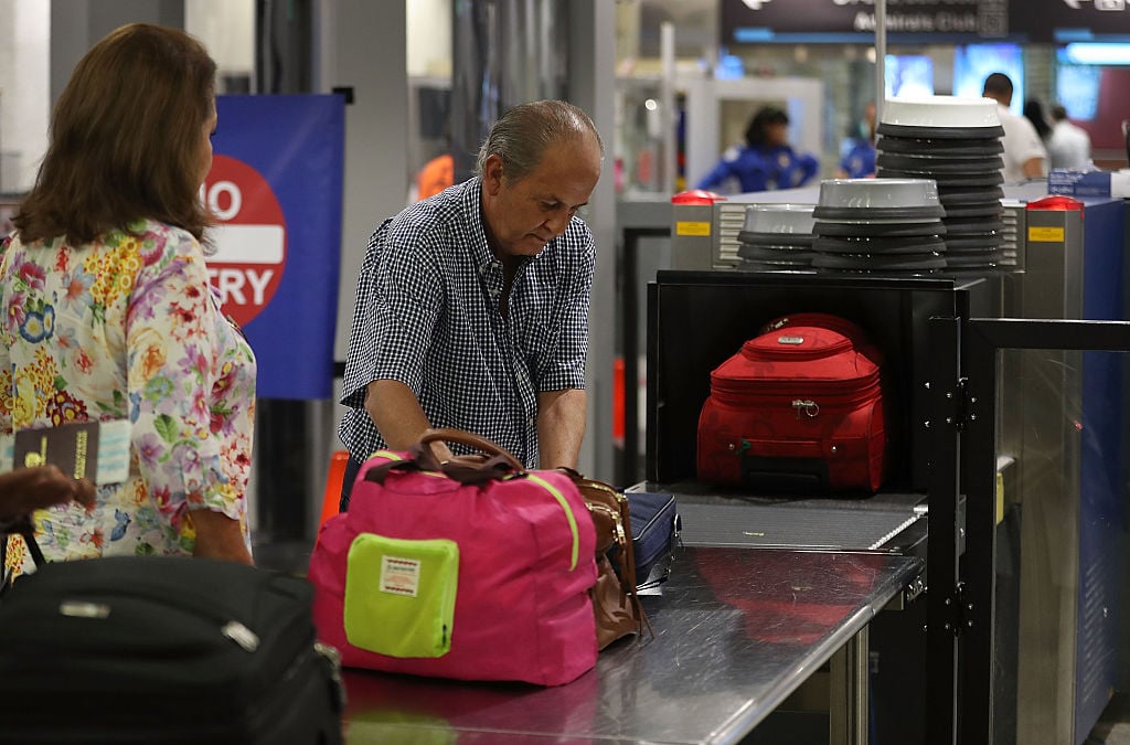 stroller tsa