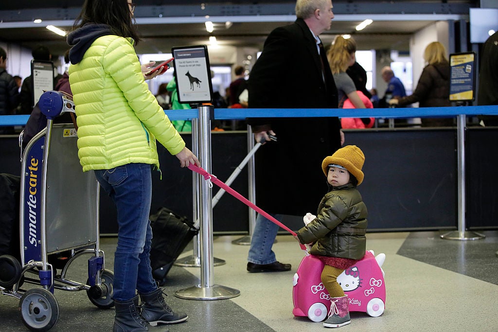 tsa with stroller