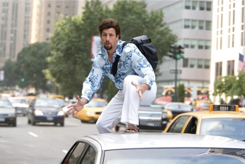 Adam Sandler in You Don't Mess with the Zohan