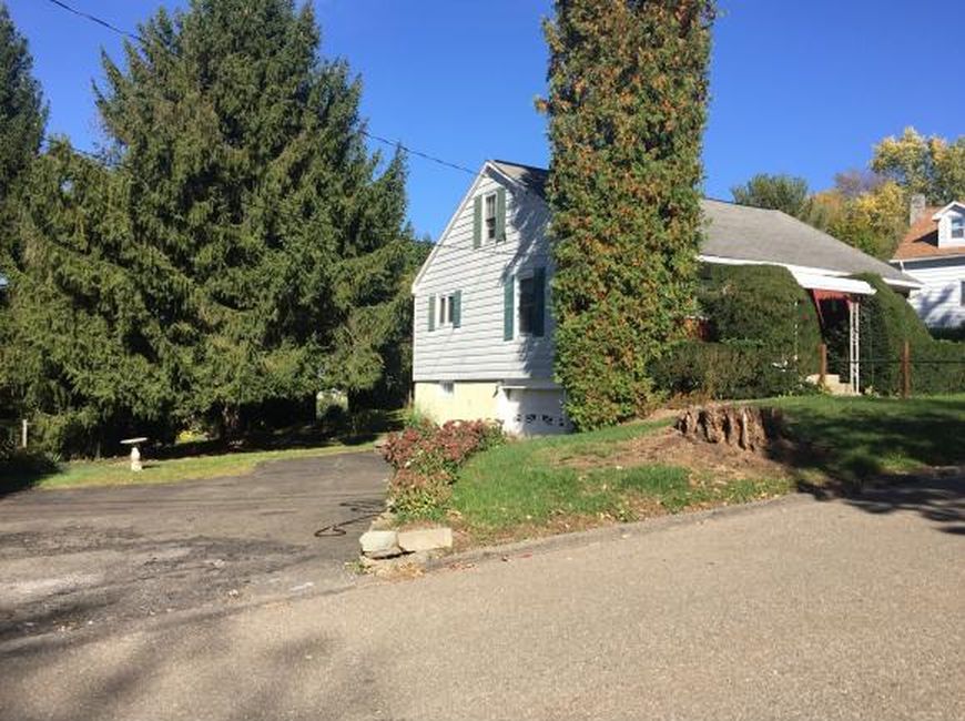 house with trees