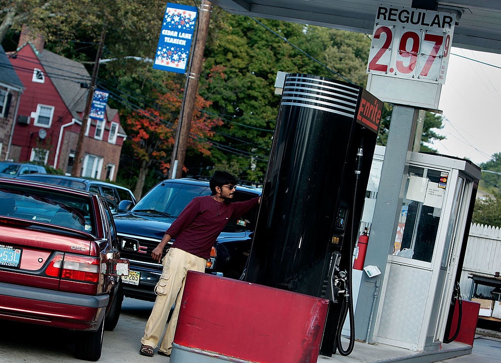 gas station