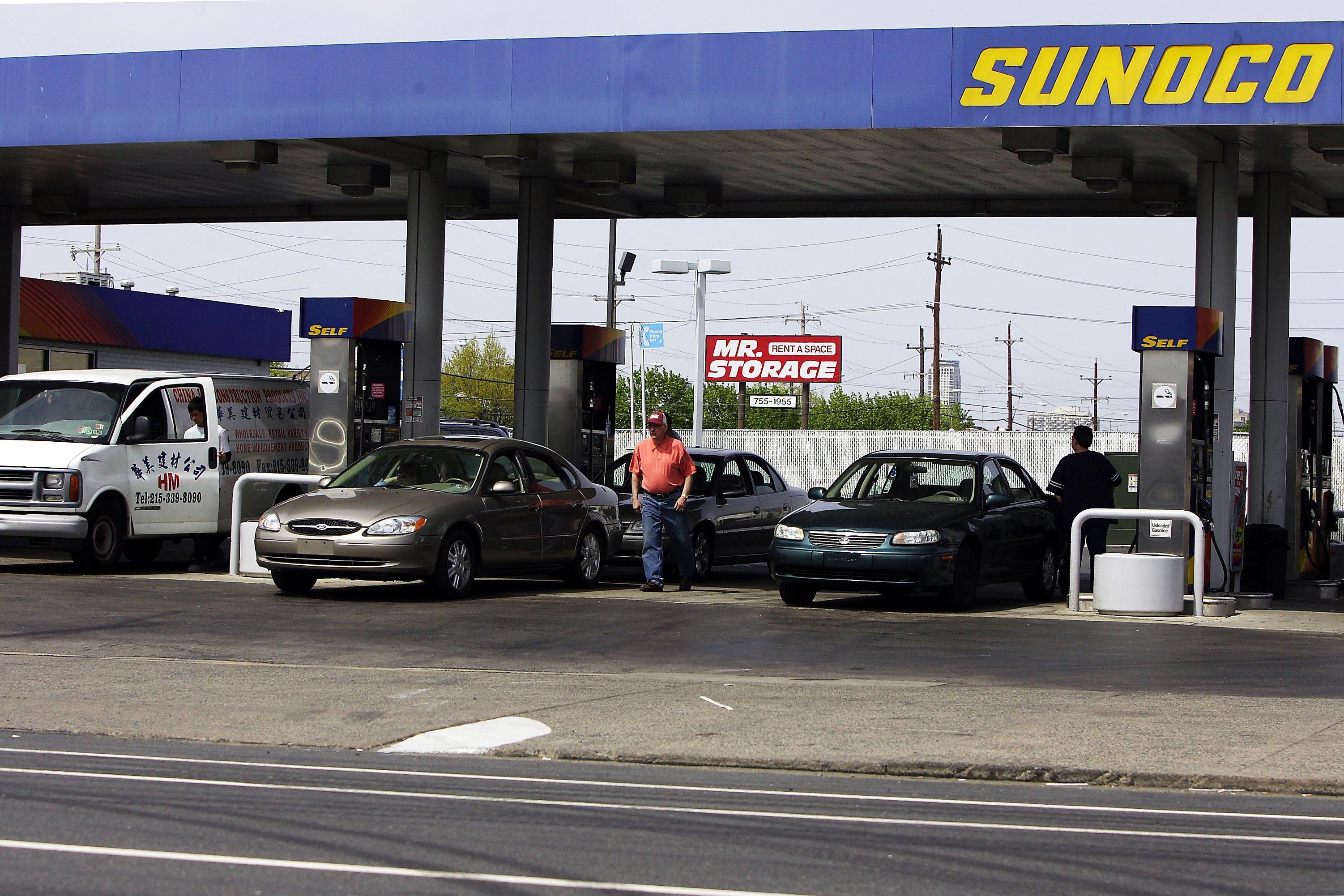 gas station