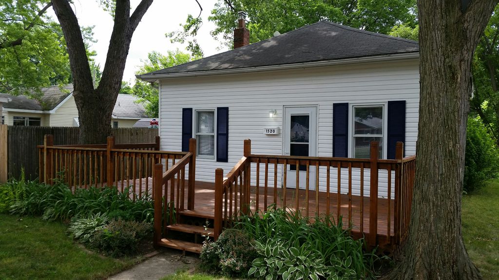 house with deck