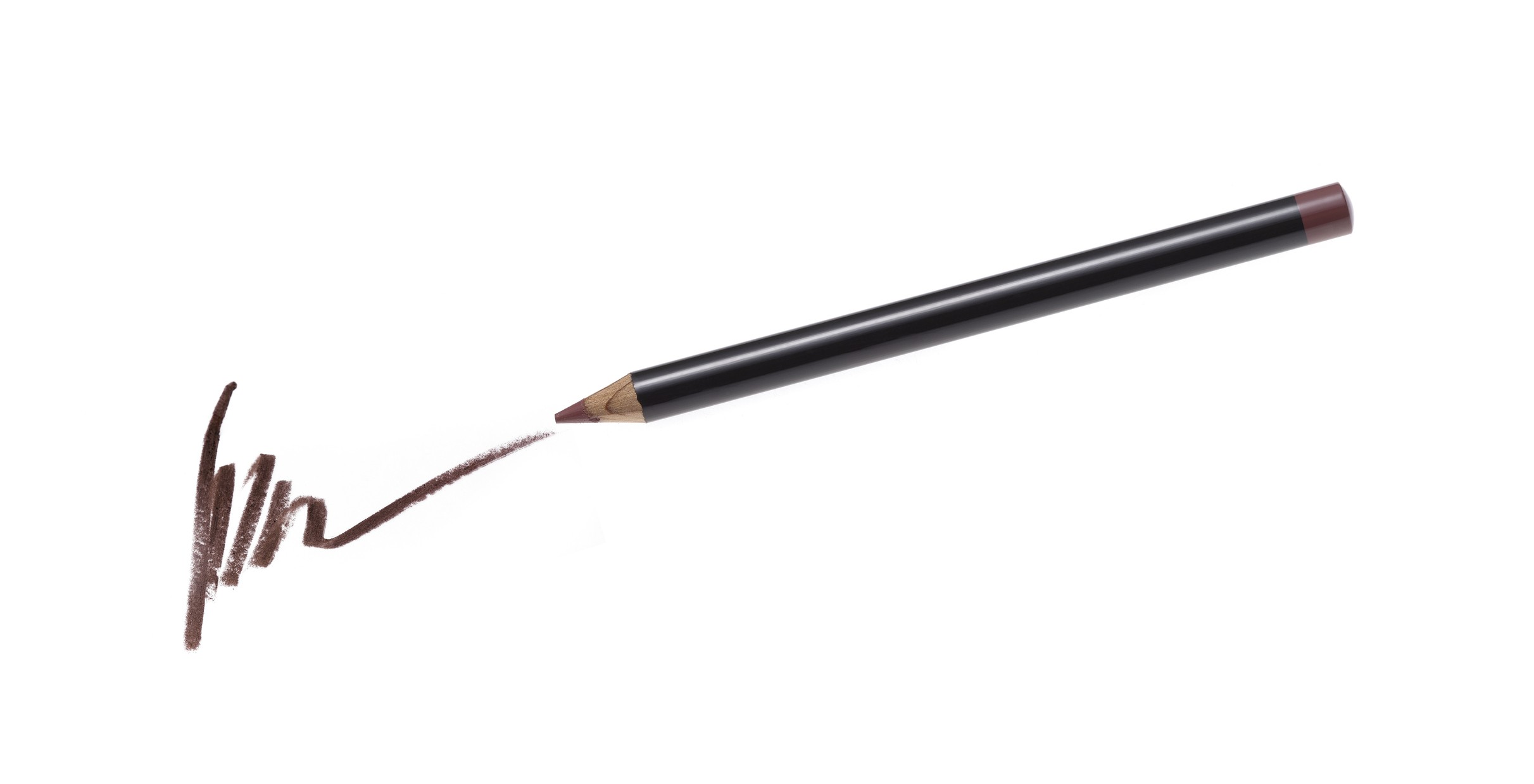 Cosmetic pencil and stroke