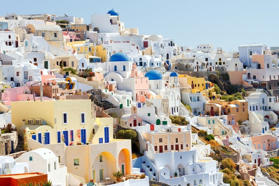 Panorama of Oia, Santorini