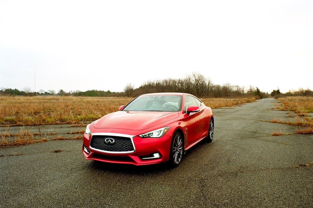 2017 Infiniti Q60 Red Sport 