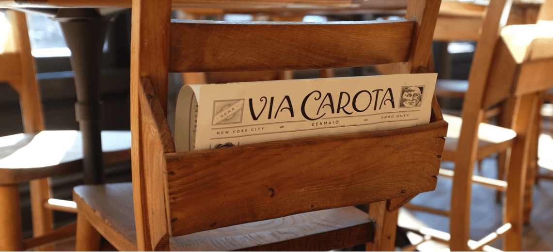 Via Carota table