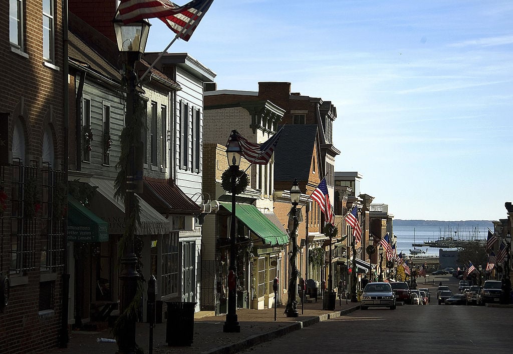 Main Street in Annapolis, Maryland 