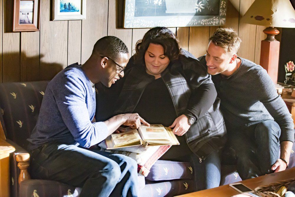 Sterling K. Brown, Chrissy Metz, and Justin Hartley play the Pearson siblings on NBC's This is Us