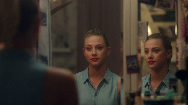 Lili Reinhart plays Betty Cooper in The CW's Riverdale