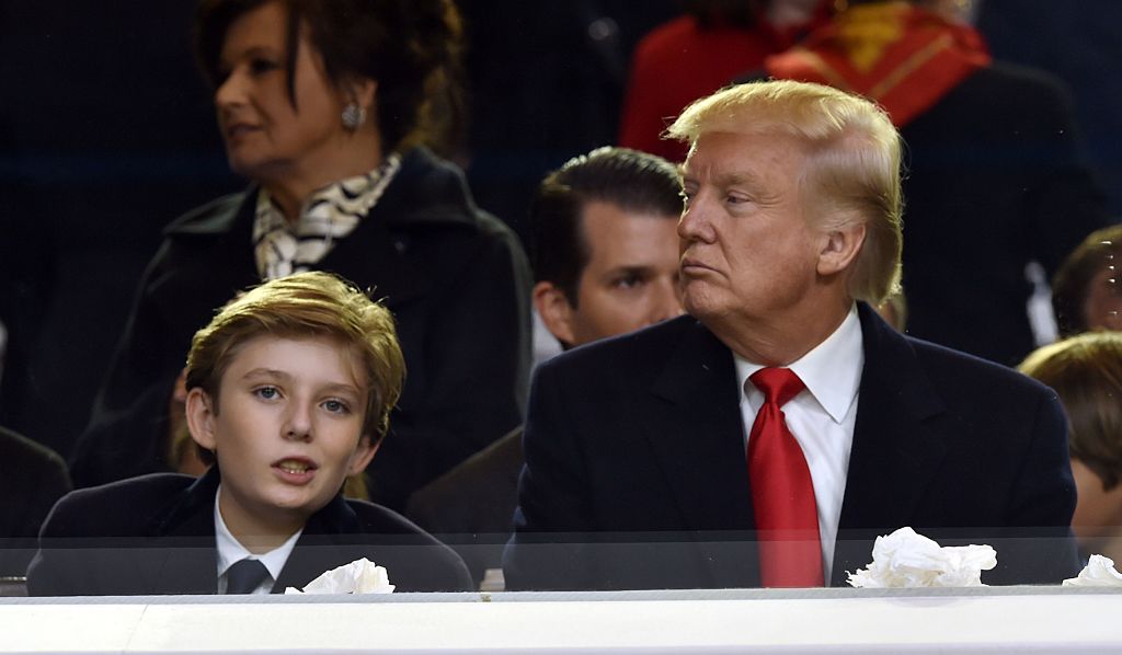 Resultado de imagem para barron trump