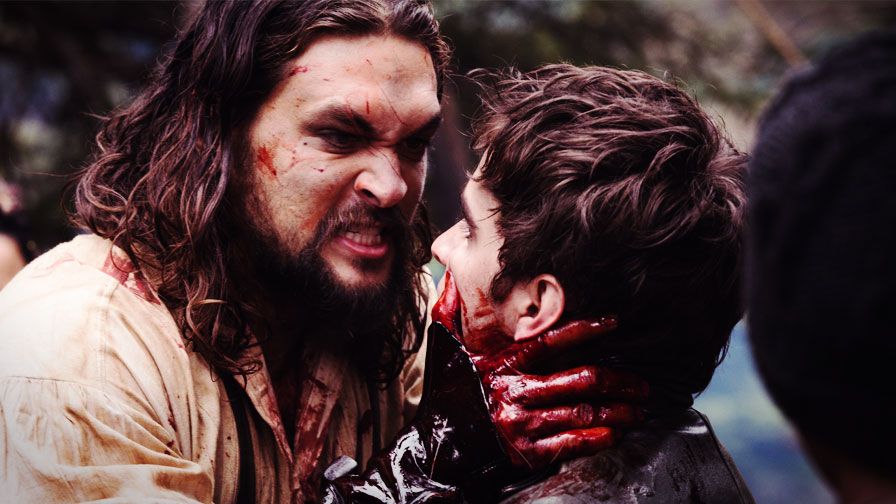 Jason Momoa in Netflix's Frontier
