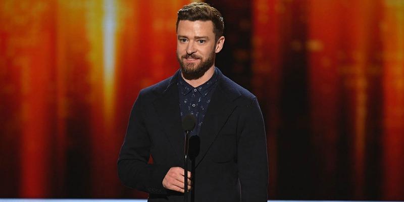 Justin Timberlake onstage during the People's Choice Awards 2017 