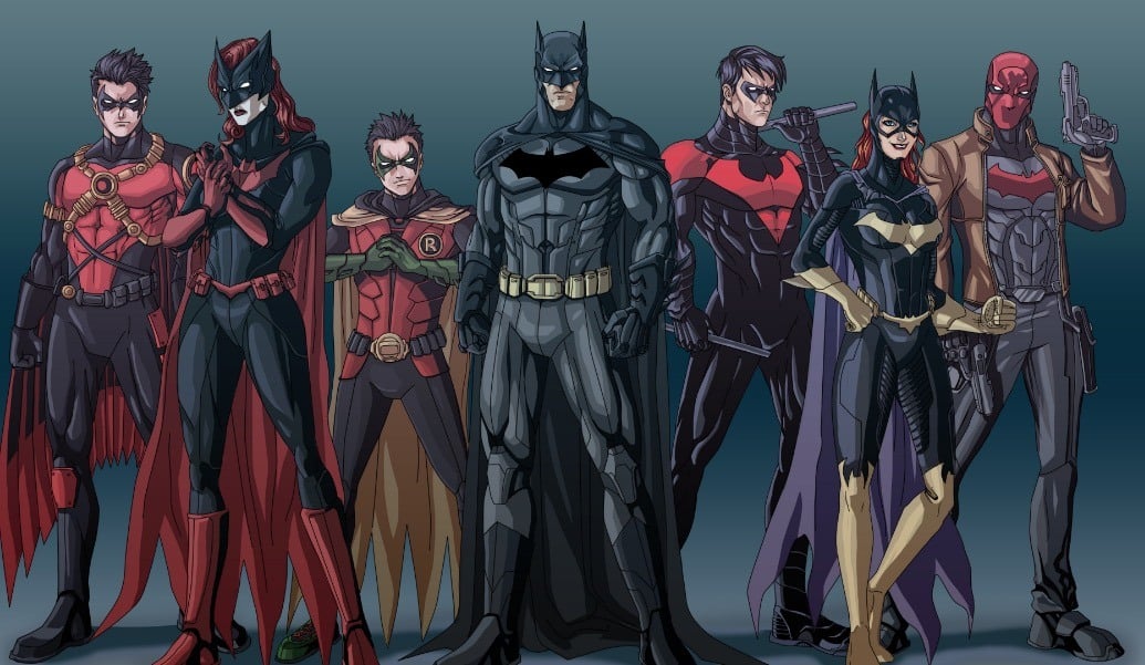 The entire Bat Family
