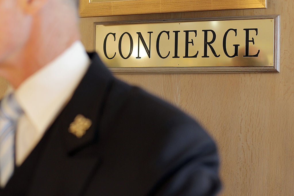 concierge sign