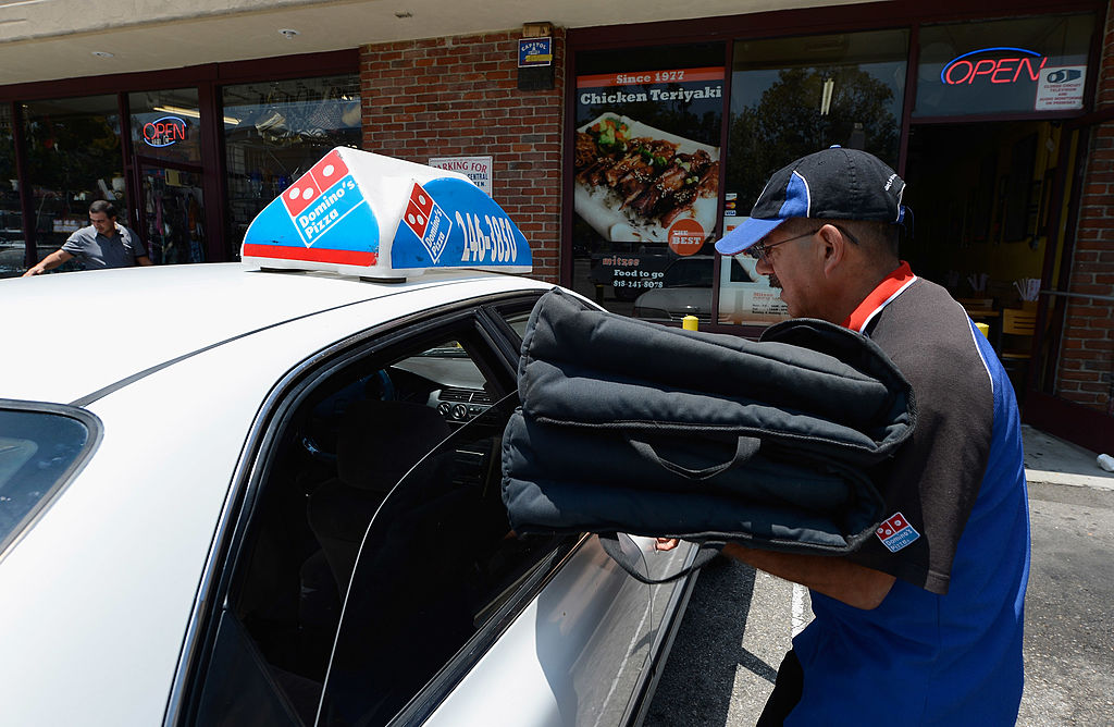 Domino's delivery driver