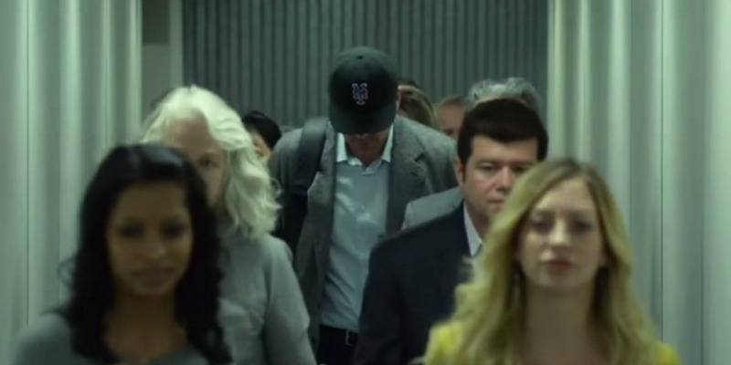 Ben Affleck wearing a Mets cap in Gone Girl. 