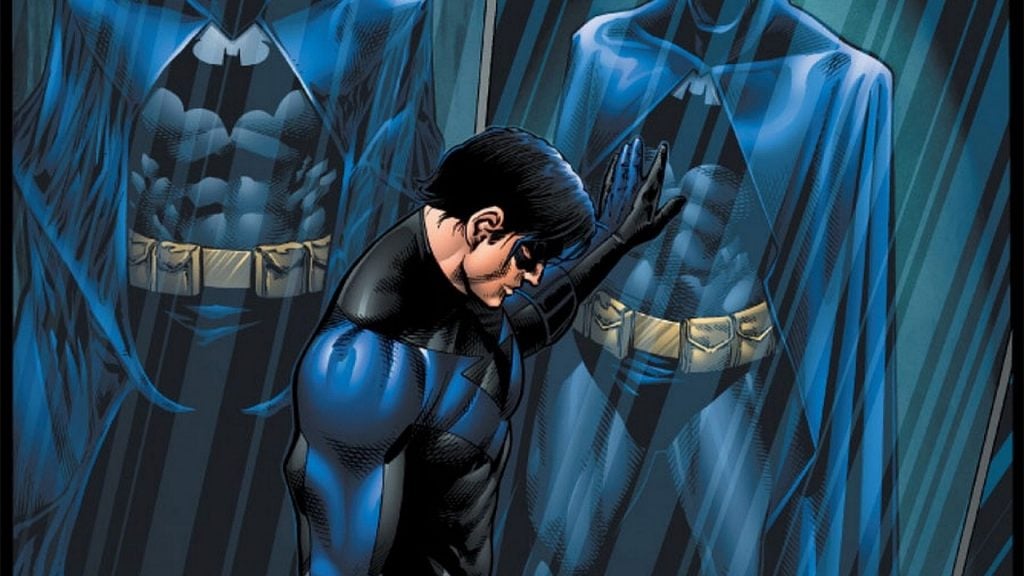 Nightwing filling in for Batman