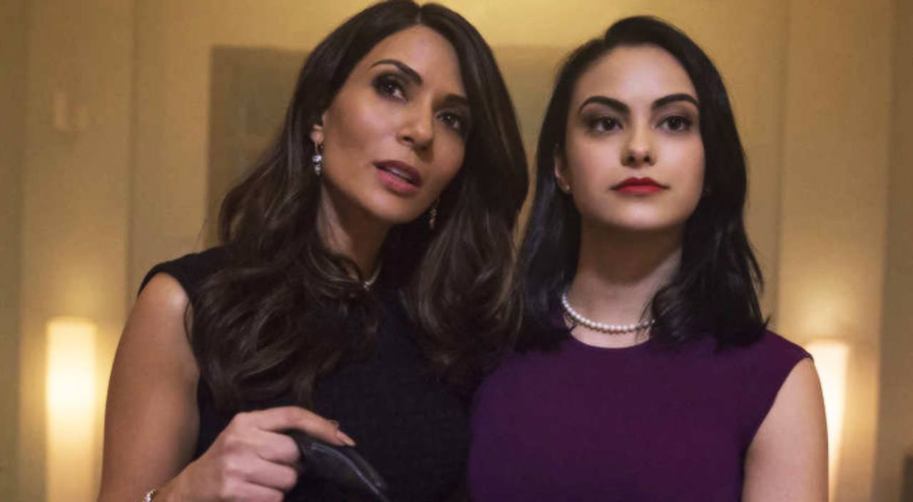 Marison Nichols and Camila Mendes as Hermione and Veronica Lodge in The CW's Riverdale