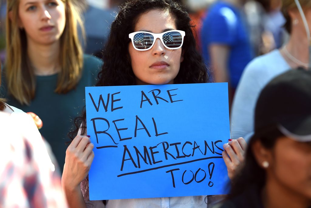 rally against Donald Trump