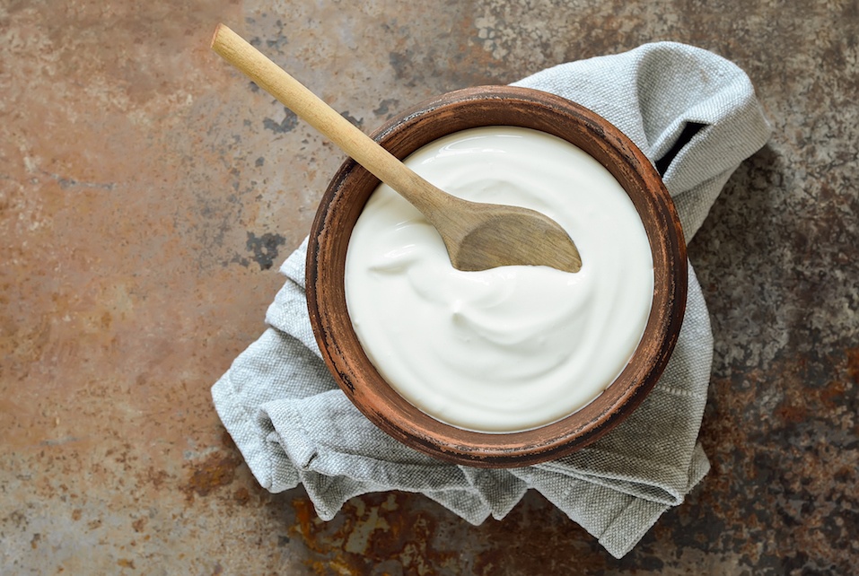 Homemade yogurt, a healthy food