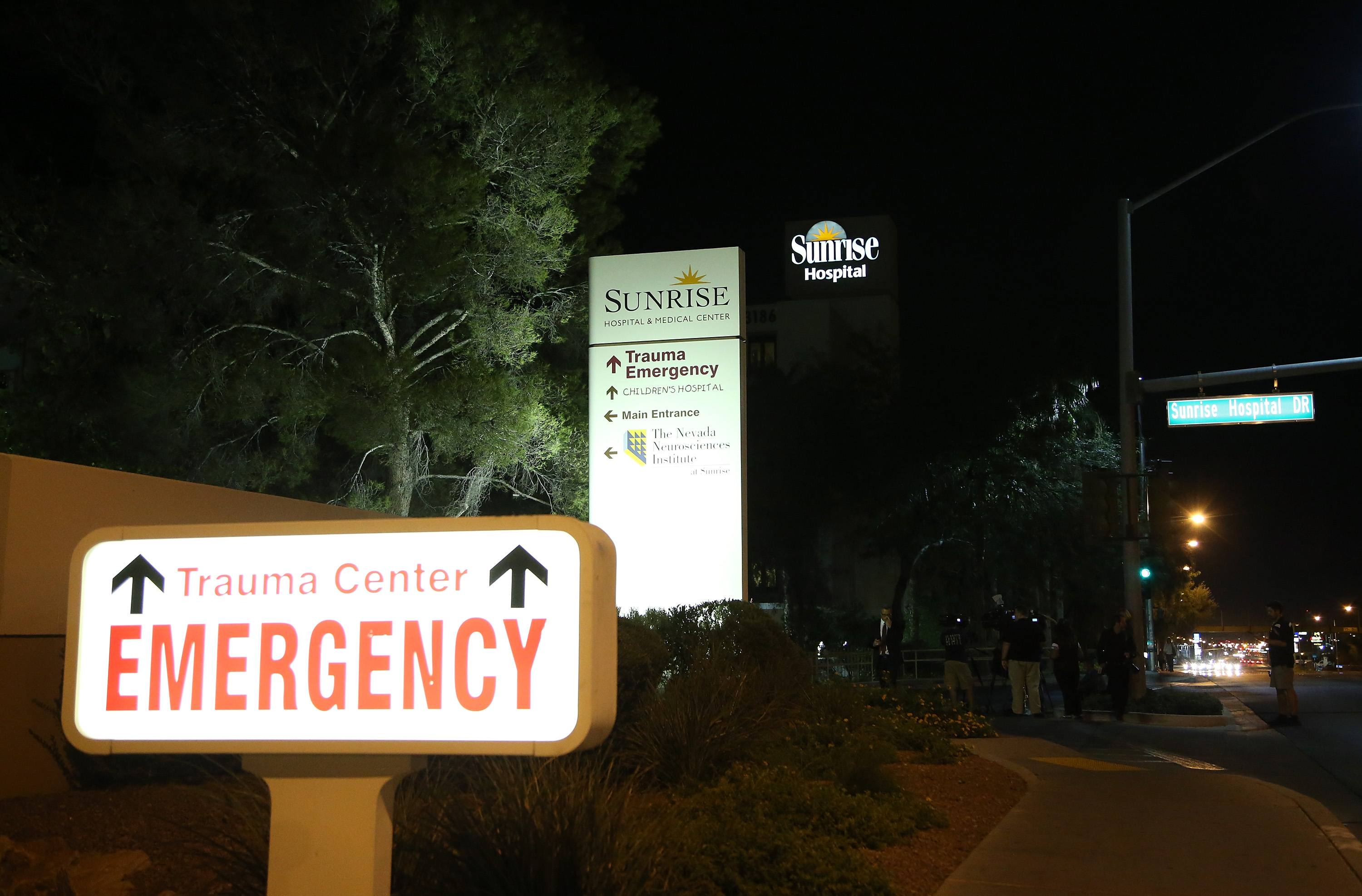 A Las Vegas hospital