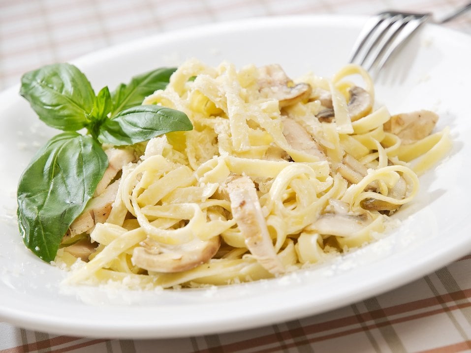 Pasta with chicken