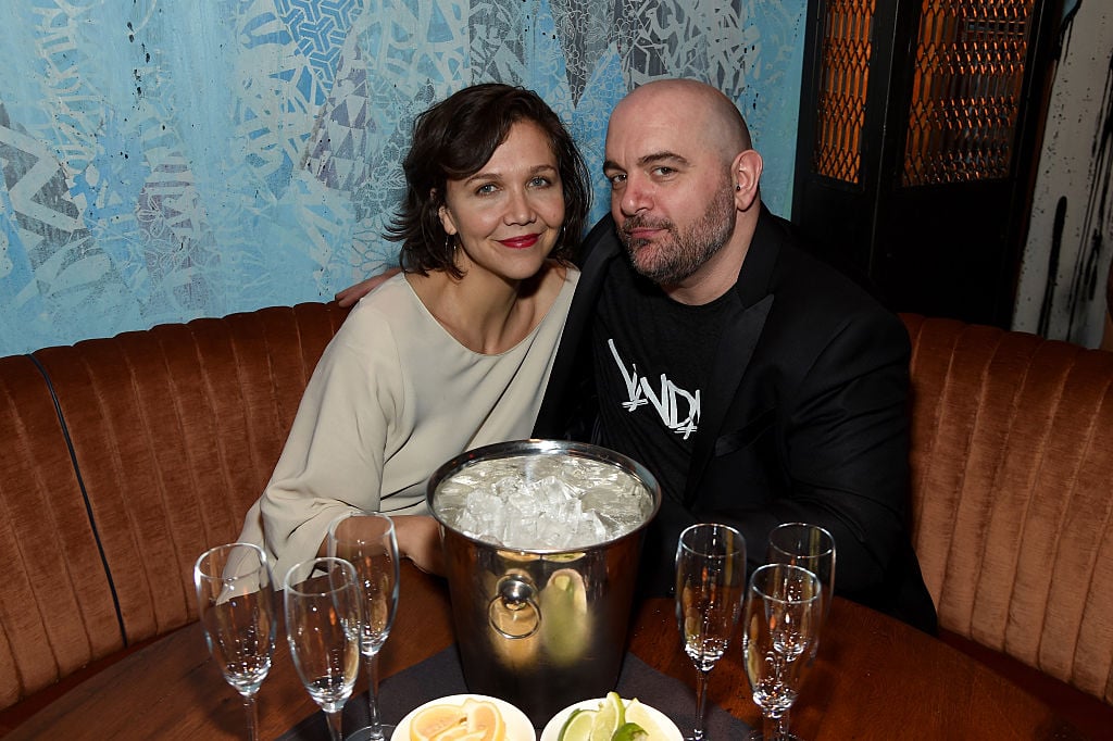 Actress Maggie Gyllenhaal and chef Chris Santos