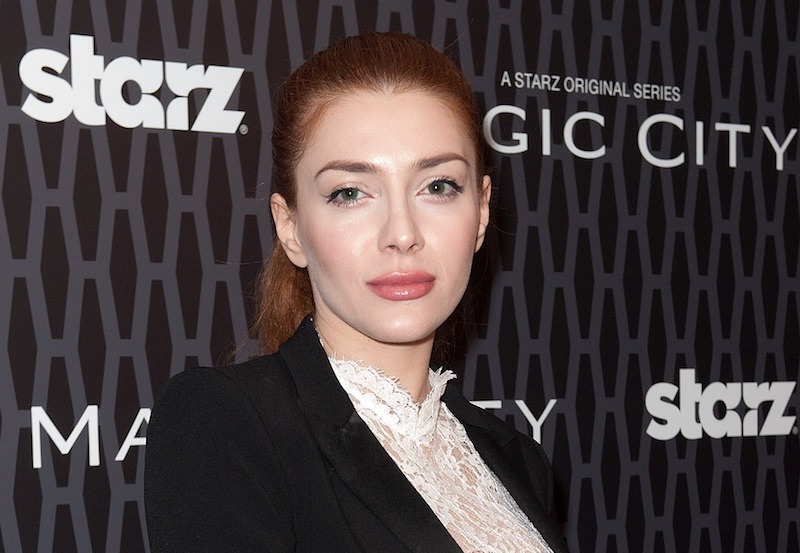 Actress Elena Satine attends the 'Magic City' screening at the Academy Theater 