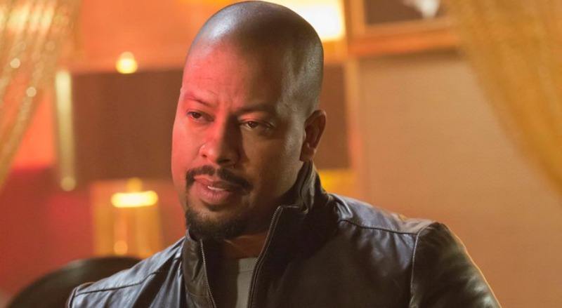 Morocco Omari is wearing a leather jacket on Empire.