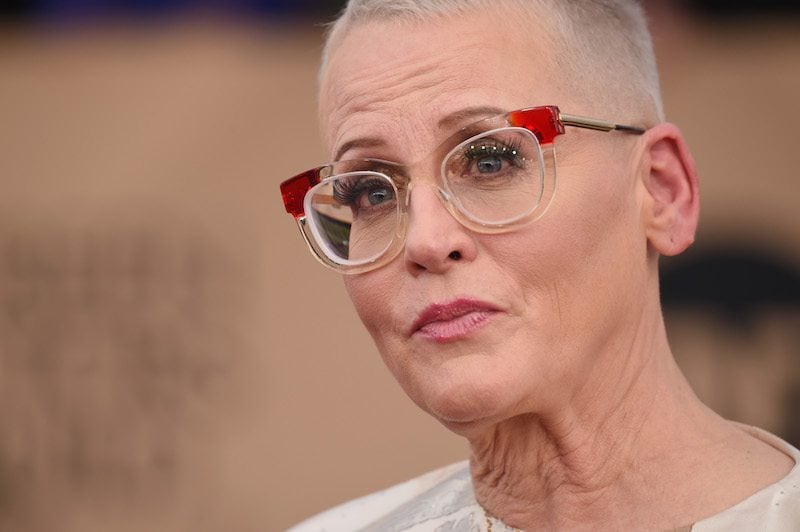 Lori Petty looks straight into the camera while attending The 23rd Annual Screen Actors Guild Awards