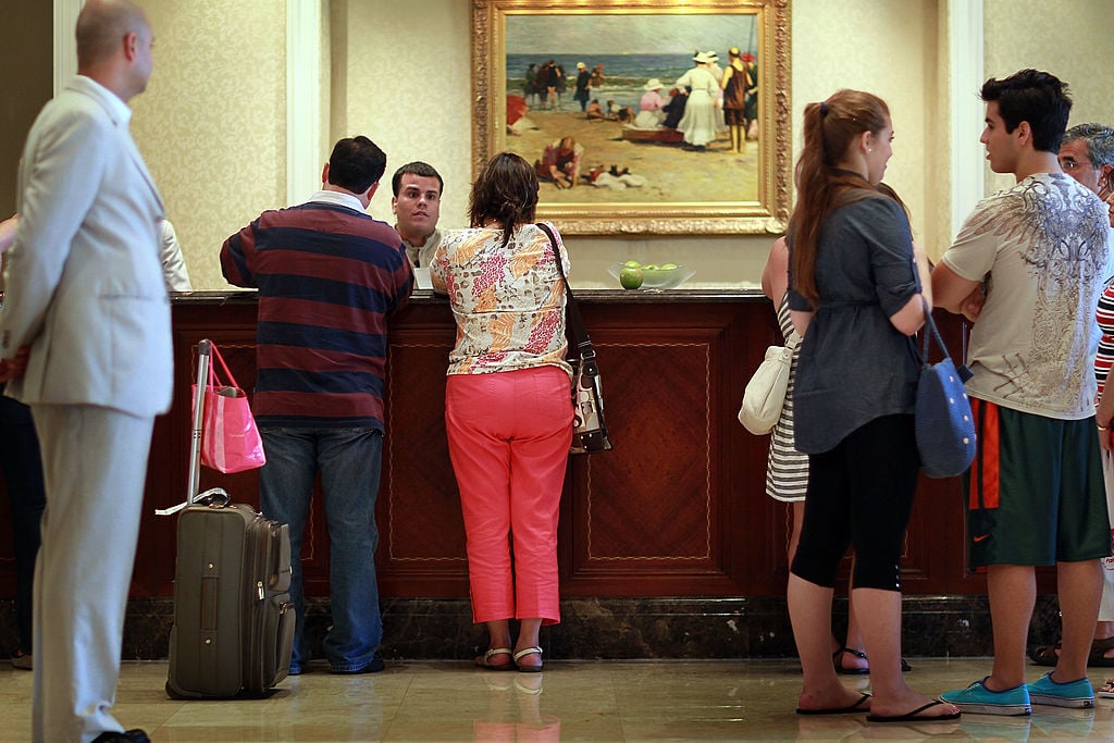 hotel check-in
