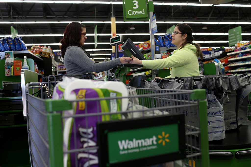 Walmart cart