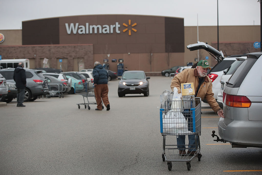 Walmart storefront