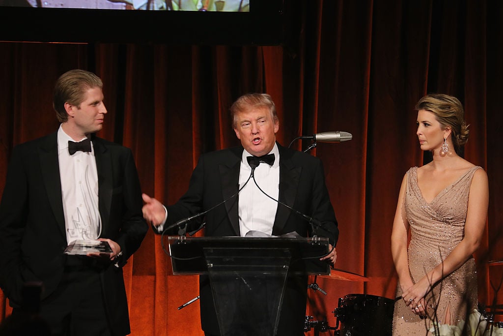 Eric, Donald, and Ivanka Trump