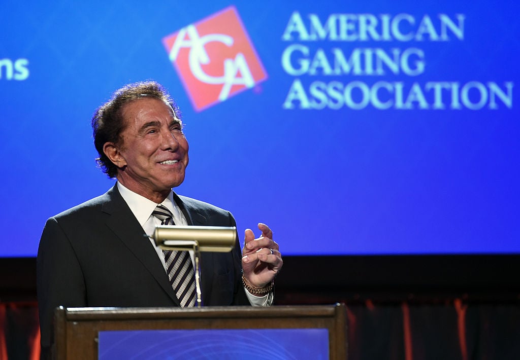 Wynn Resorts Chairman and CEO Steve Wynn speaks at the Global Gaming Expo (G2E) 2014 at The Venetian Las Vegas