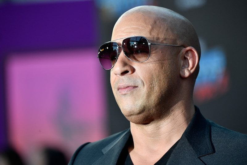 Actor Vin Diesel arrives at the premiere of Disney and Marvel's 'Guardians Of The Galaxy Vol. 2'