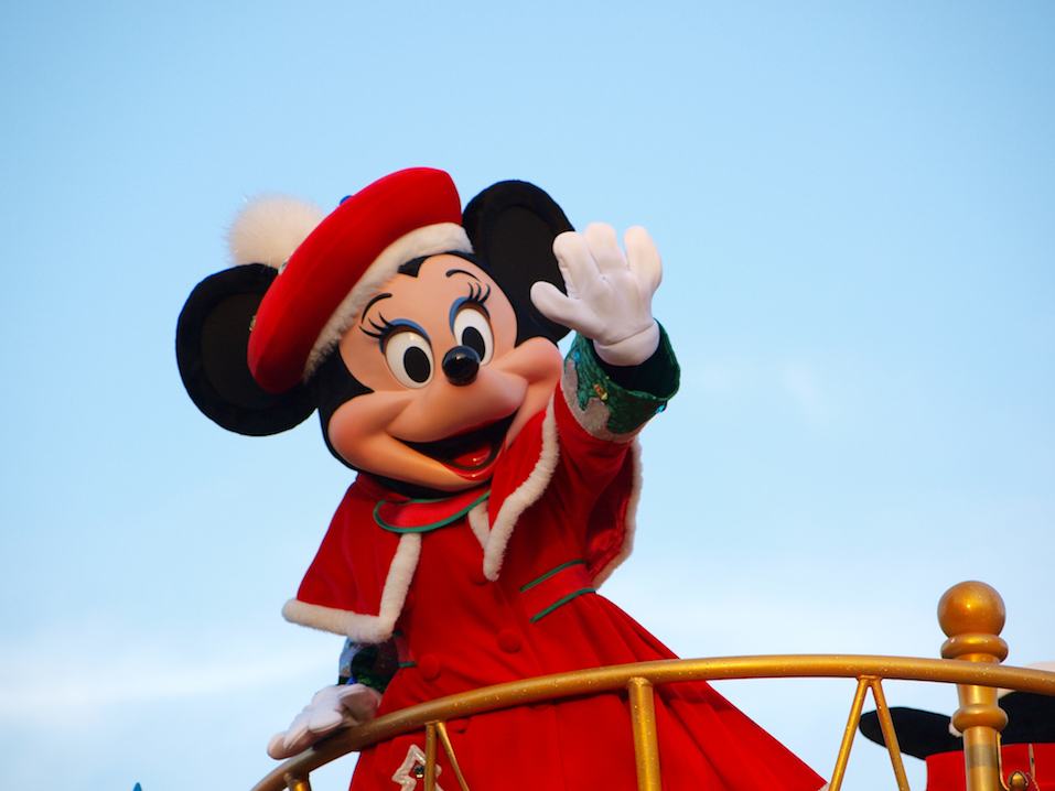 "Minnie Mouse" in Tokyo-Disneyland, Japan