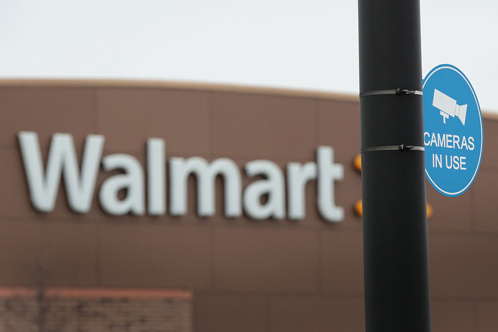 Walmart storefront