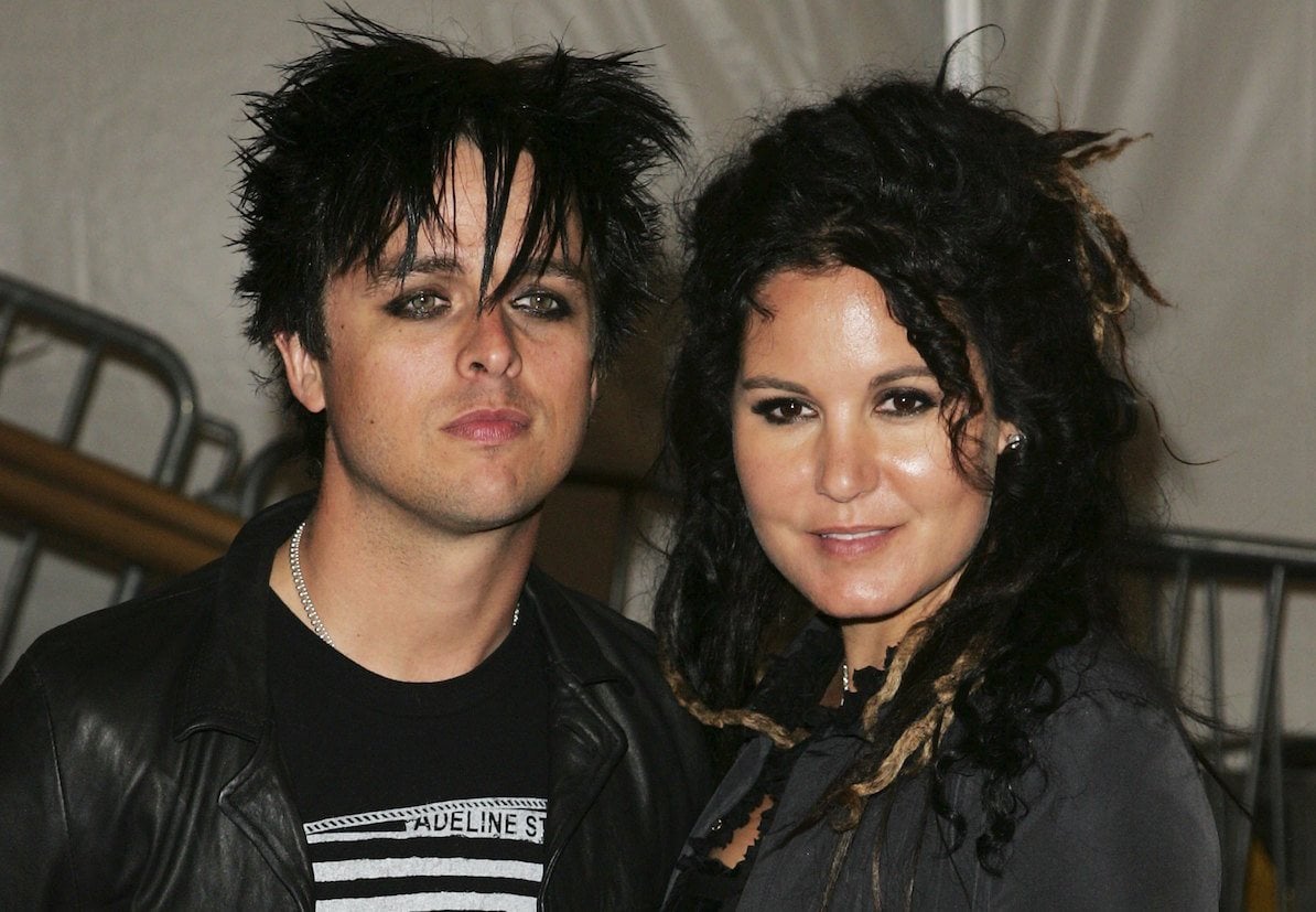 Green Day's Billie Joe Armstrong and wife Adrienne Nesser.