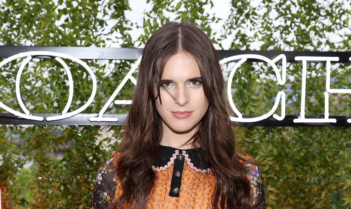 Model Hari Nef at Coach and Friends of the High Line Summer Party.